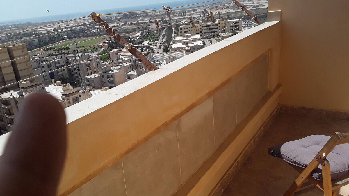 Al-Muntazah Apartment | Bed room in apartement with sea view close to the Nilson island and beach zone