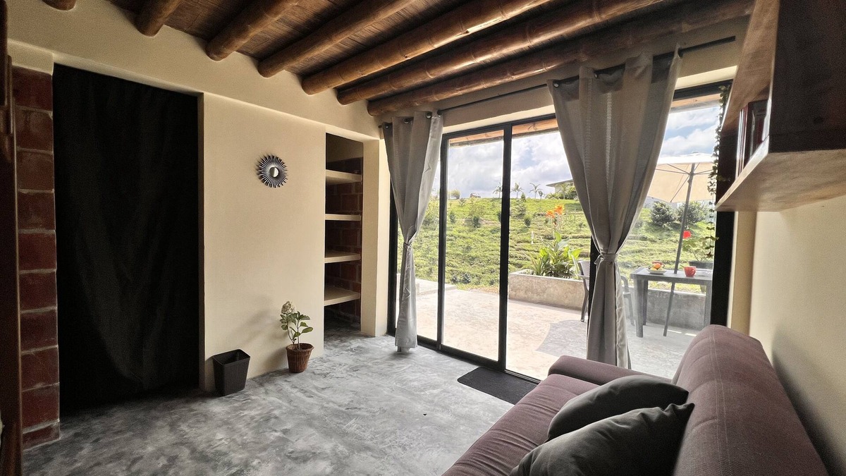 Filandia Ski Chalet | Bedroom 1 for 3 with private bathroom