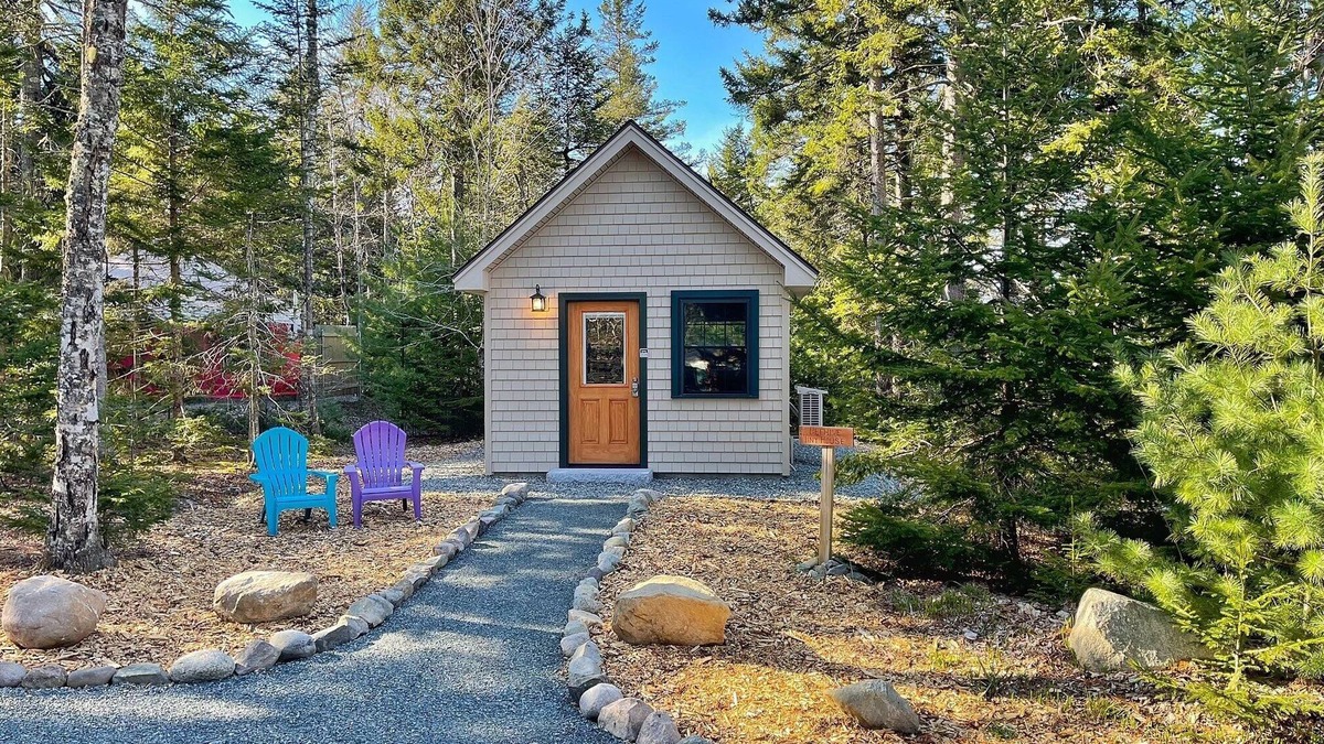 Southwest Harbor Cottage | Beehive Tiny House at Acadia Yurts