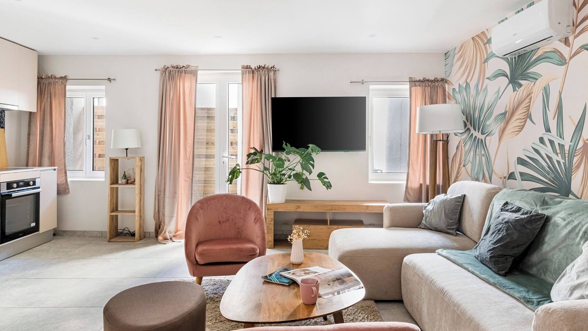 Centre Deux Apartment | Beige Hospitalité - Rose - Love room