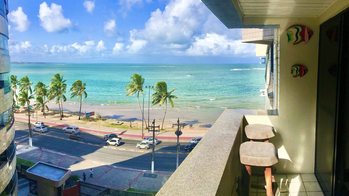 Jatiuca Apartment | Beira Mar 2 Bedrooms with Air and Full Kitchen