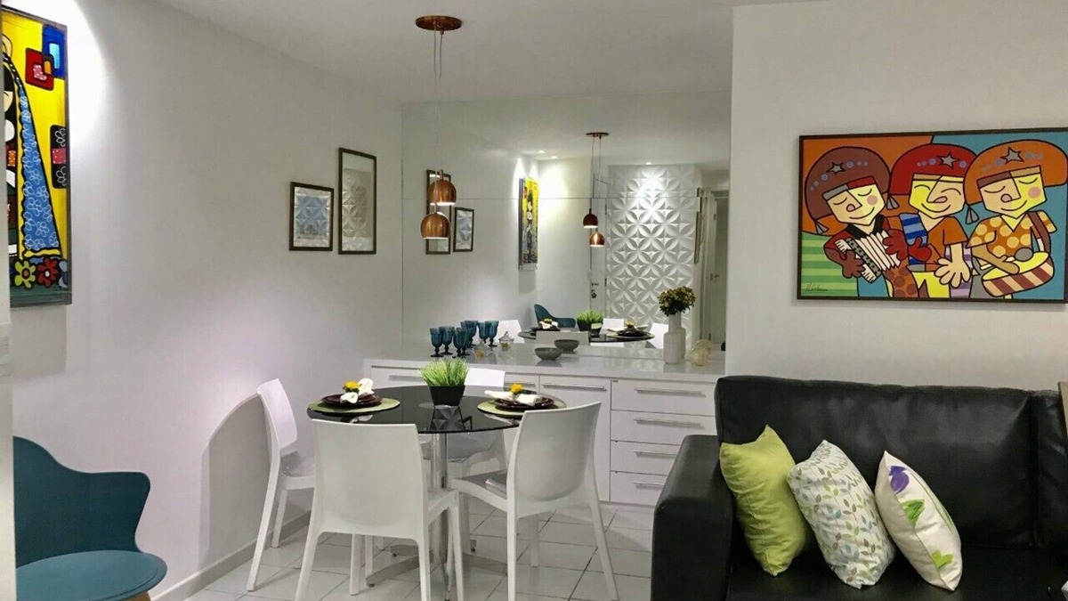 Pajucara Apartment | BeiraMarPajuçara apto606 5estrelas 2quartos wifi ambietesoclimatizado tvacabo