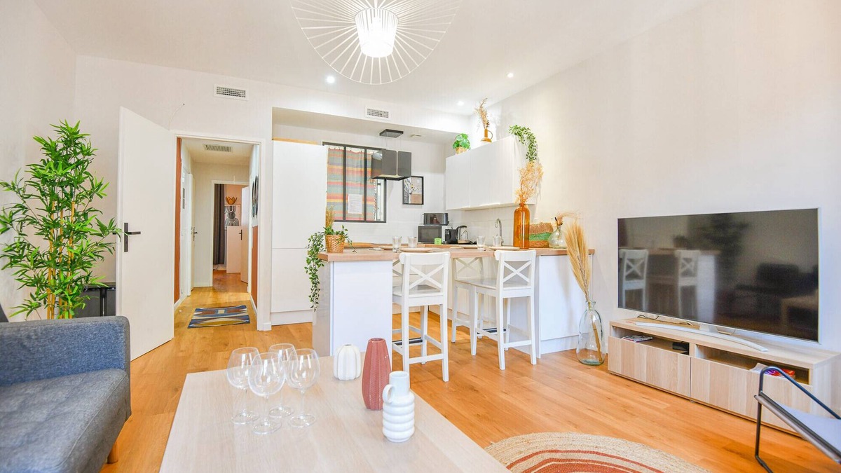 Vauban Apartment | Bel appart 2 ch clim à Vauban proche Vieux-Port