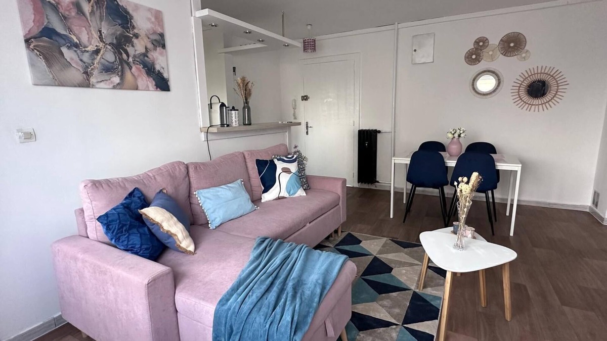 Patrotte Metz-Nord Apartment | Bel Appartement ,chambre et Salon à Metz Centre