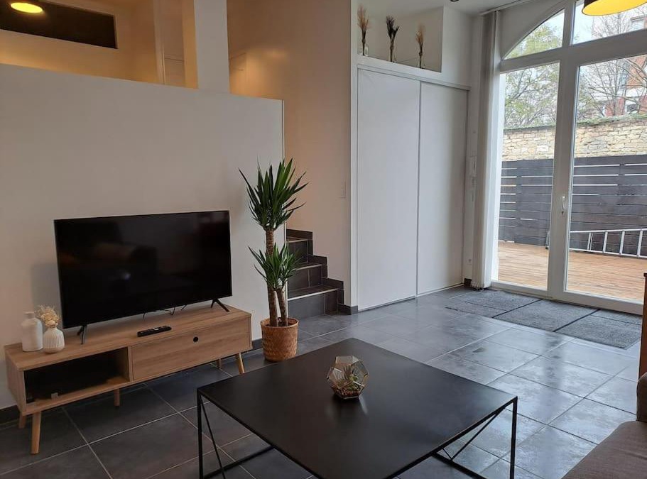 Maladiere Apartment | Bel Appartement Grande Terrasse avec parking à Dijon