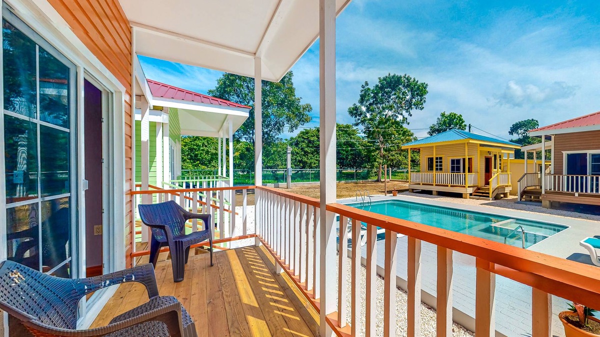 Dangriga House | Belizean estate rental, group-friendly lodging, W/Shared Pool & Tennis