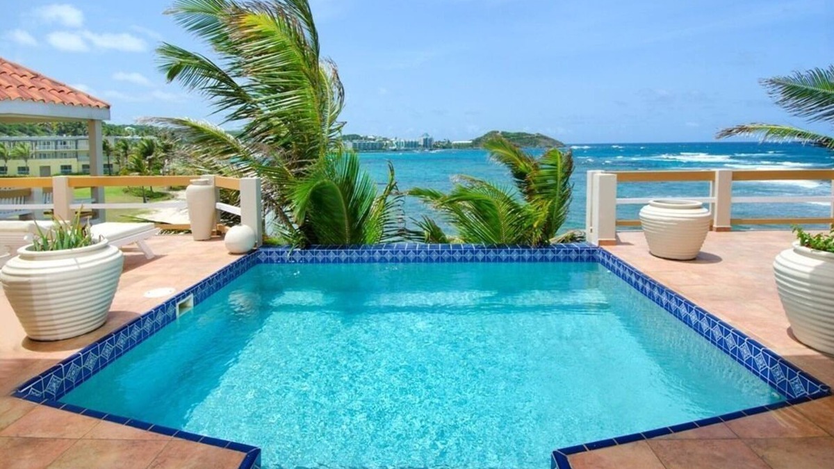 Dawn Beach Estates Villa | Bell'Mare - Your Beachfront Escape with direct beach access and Ocean Views