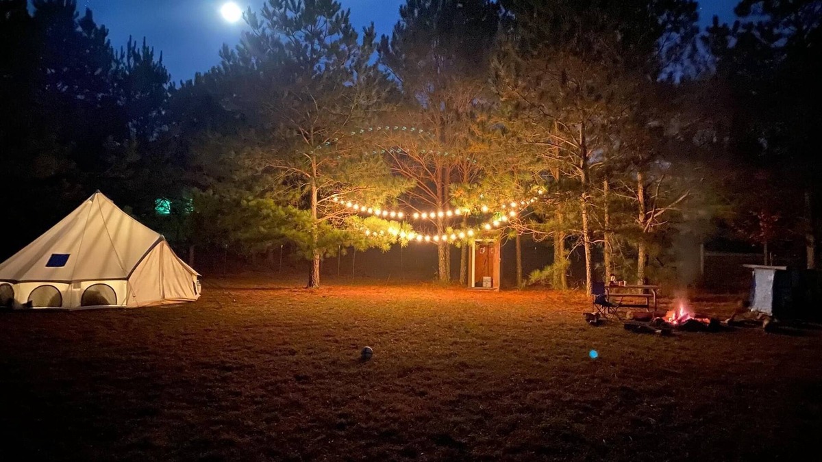 Ringgold Other | Bell Tent Farm Stay for Animal Lovers w/heat