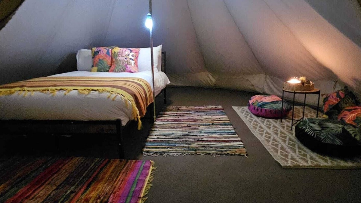 Durrington RV Rental | Bell Tent with Country View