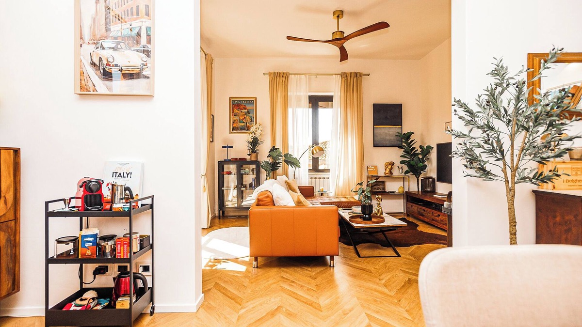 Po' Bandino Apartment | Bella Casa Toscana, a contemporary designed penthouse apartment in Tuscany.