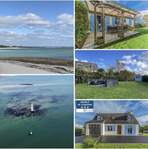 Ile-Tudy House | Belle maison rénovée, 700m de la plage, grand jardin, classée meublé de tourisme 3 étoiles