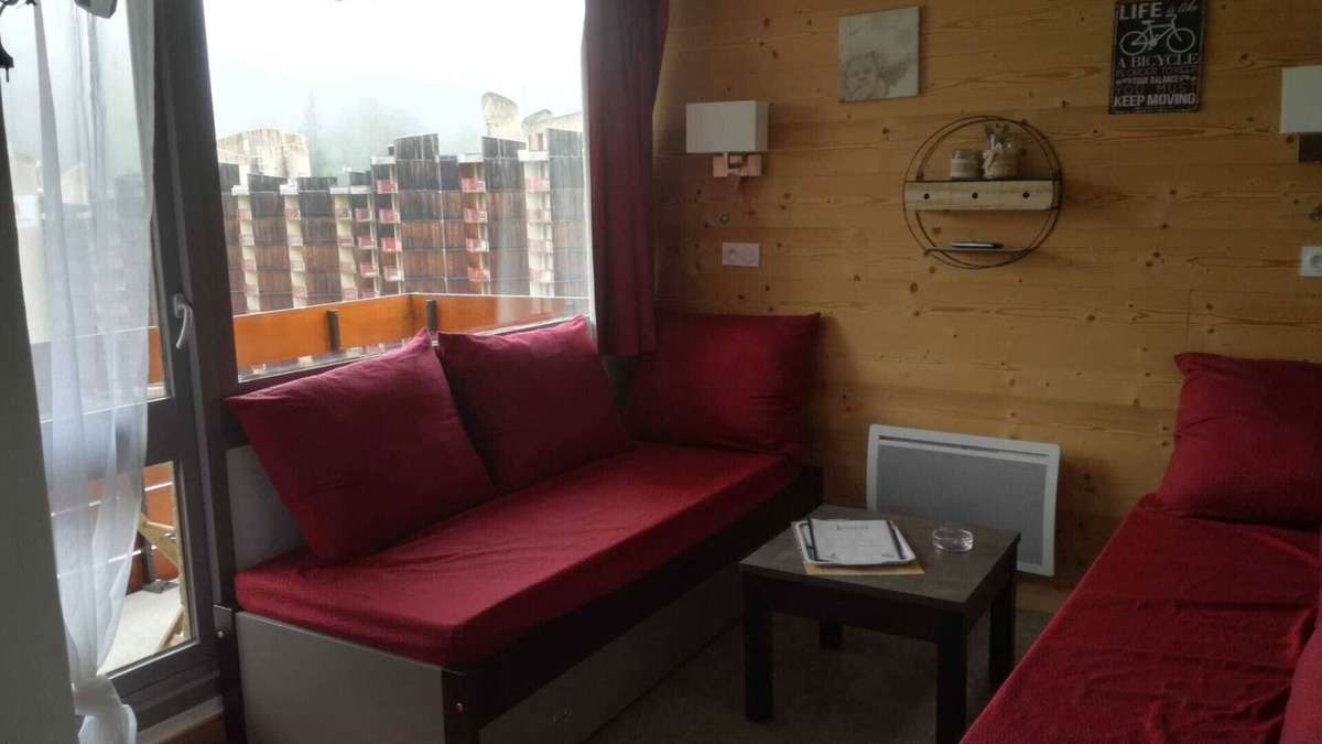 Macot-la-Plagne Apartment | Bellecôte 4pers. 1 Chambre, Piscine, Balcon Sud, ski aux Pieds