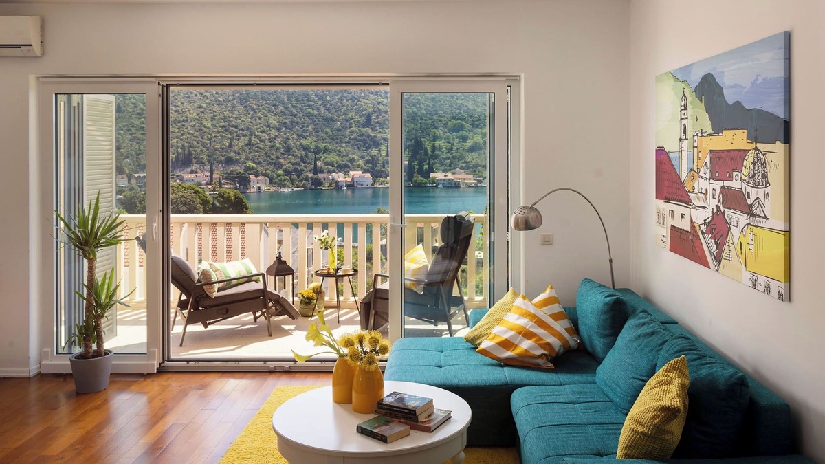 Zaton Apartment | BELLEVUE MODERN INFINITY APARTMENT WITH SEA VIEW & PARKING PLACE