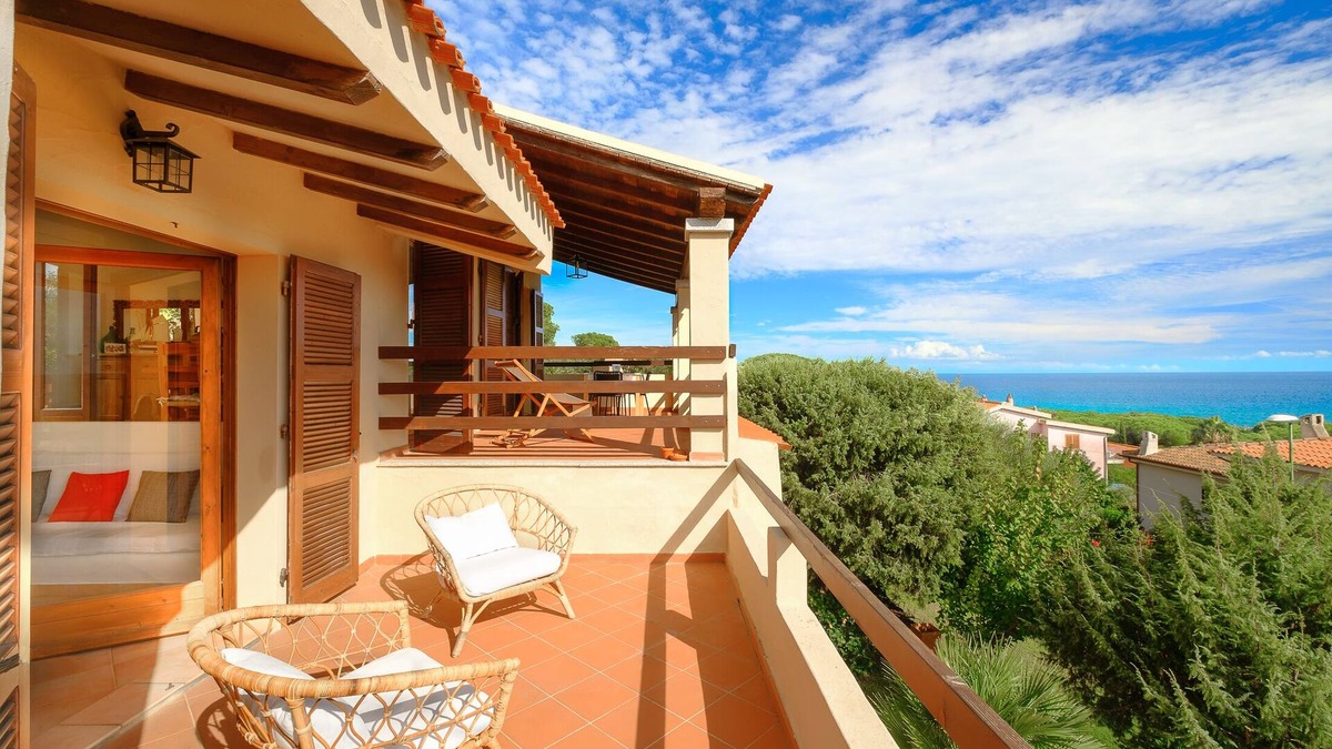 Sas Linnas Siccas Villa | Belvedere villa with panoramic sea view