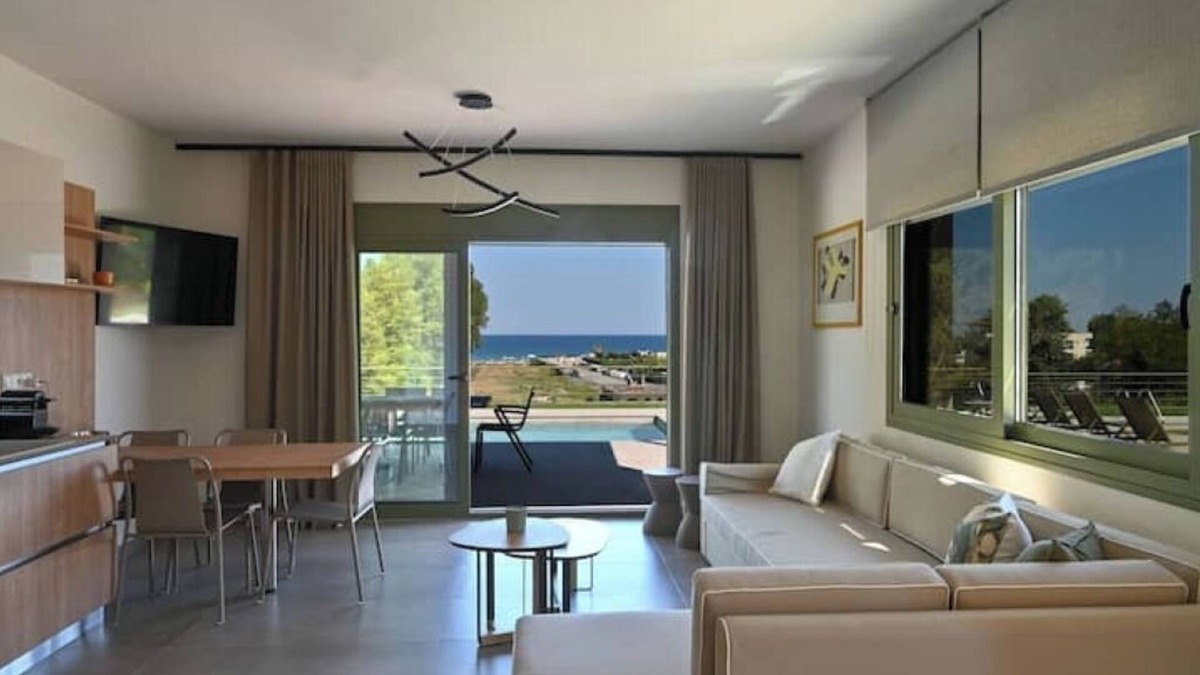 Litochoro Villa | Beneath the home of the Greek Gods! Montamar Olympus Luxury Villas - A1