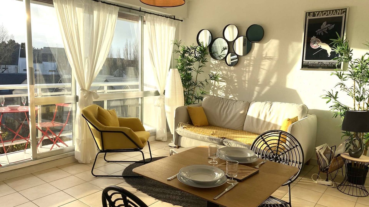 Benodet Apartment | Bénodet, charming apartment 4 persons, beach and restaurant on foot