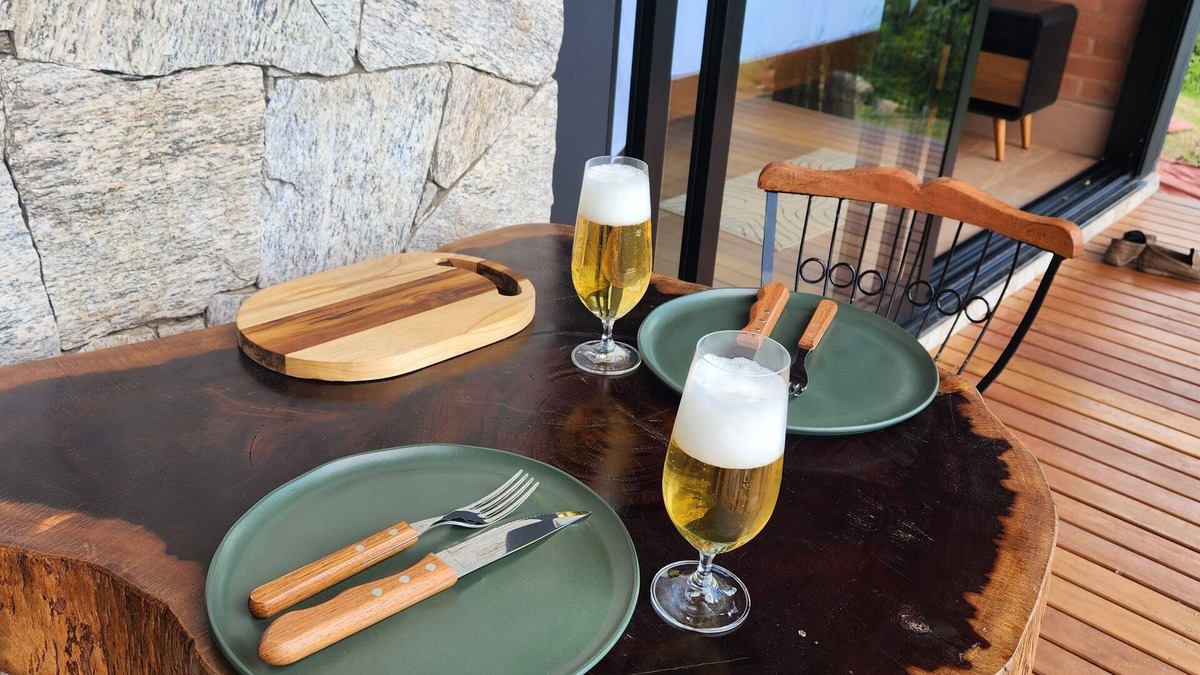 Brazopolis Ski Chalet | Bergview Chalets - Araucária - Romantic, cozy and private