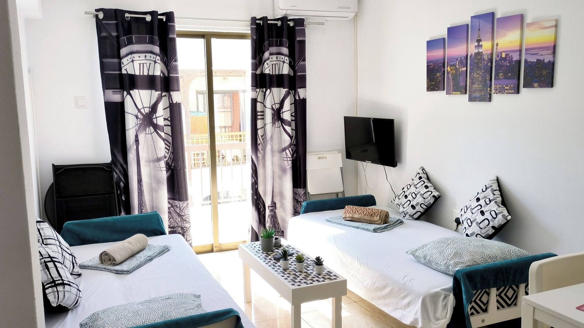 Ayia Napa Apartment | [Best Deal] 1-bedroom apartment, Sleep 5, in Ayia Napa Square with WiFi, AC