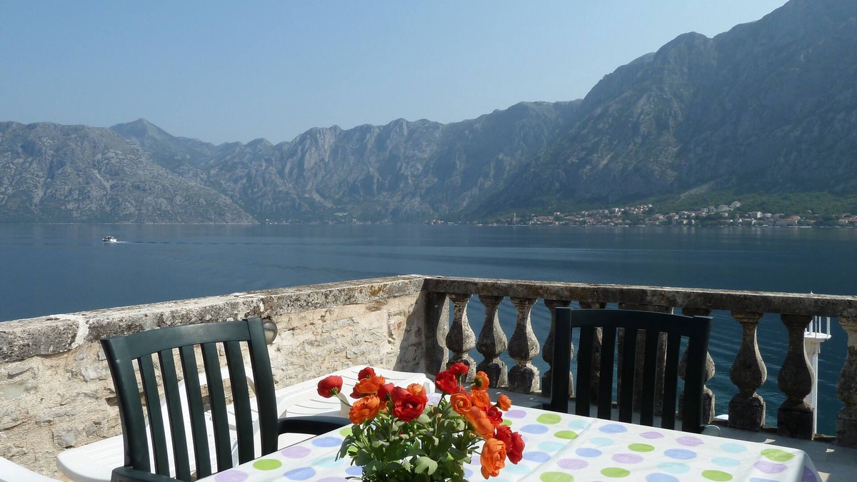 Kotor Apartment | BEST TERRACE IN PRCANJ - As Featured on 'A Place in the Sun'