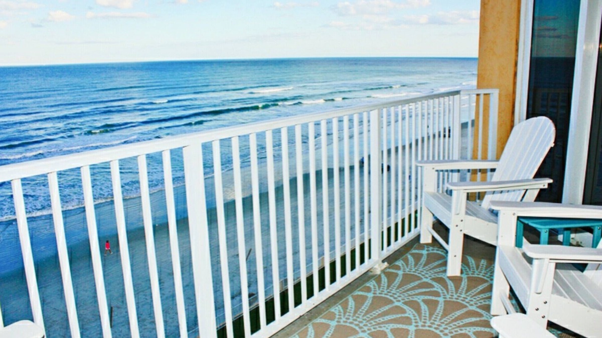 New Smyrna Beach Condo | BEST VALUE - Oceanfront Condo w/Pool Walk to Flagler Ave Shops & Dining
