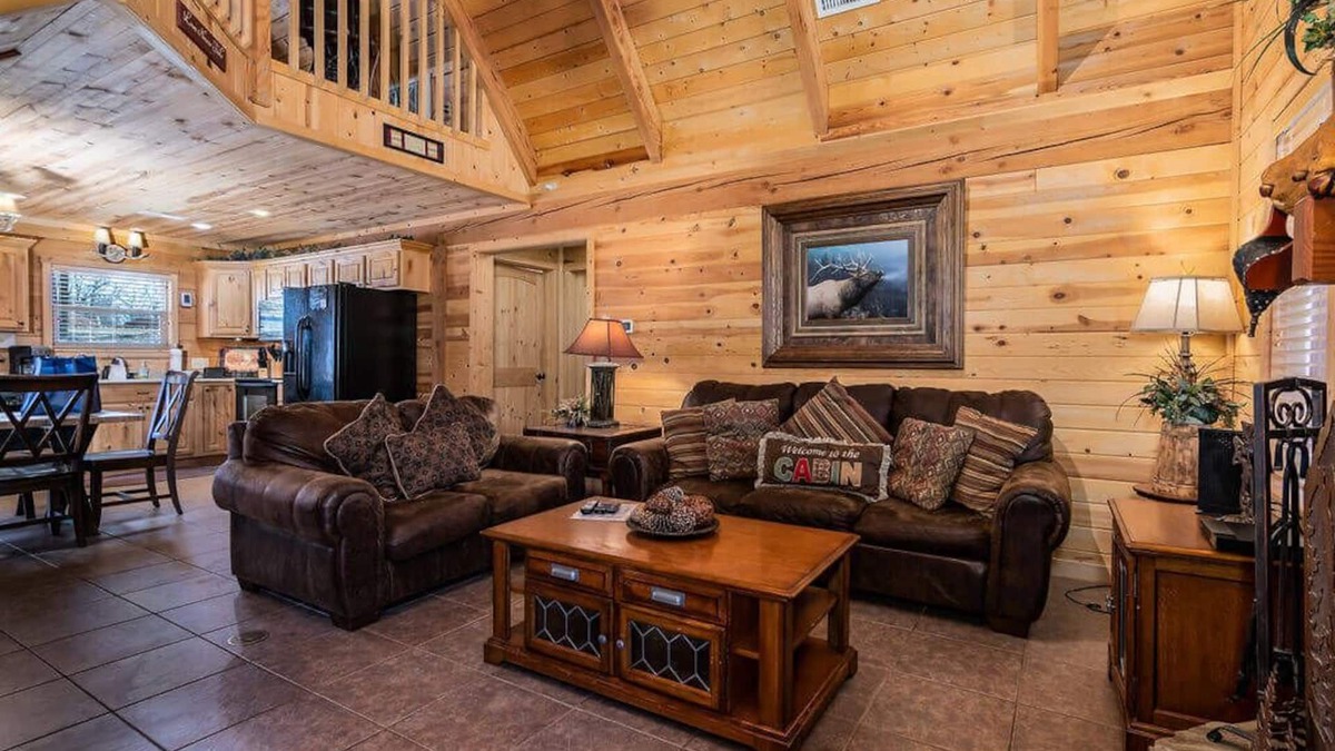 Branson Cedars Cabin | Best Views in the Area! Hot Tub, Grill, Pet Friendly, Near Big Cedar, Loft, & Games!