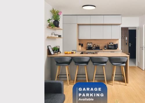 Prague 13 Apartment | Beta Home - Free Garage, Air Condition, Garden, at Metro, 2nd parking on request