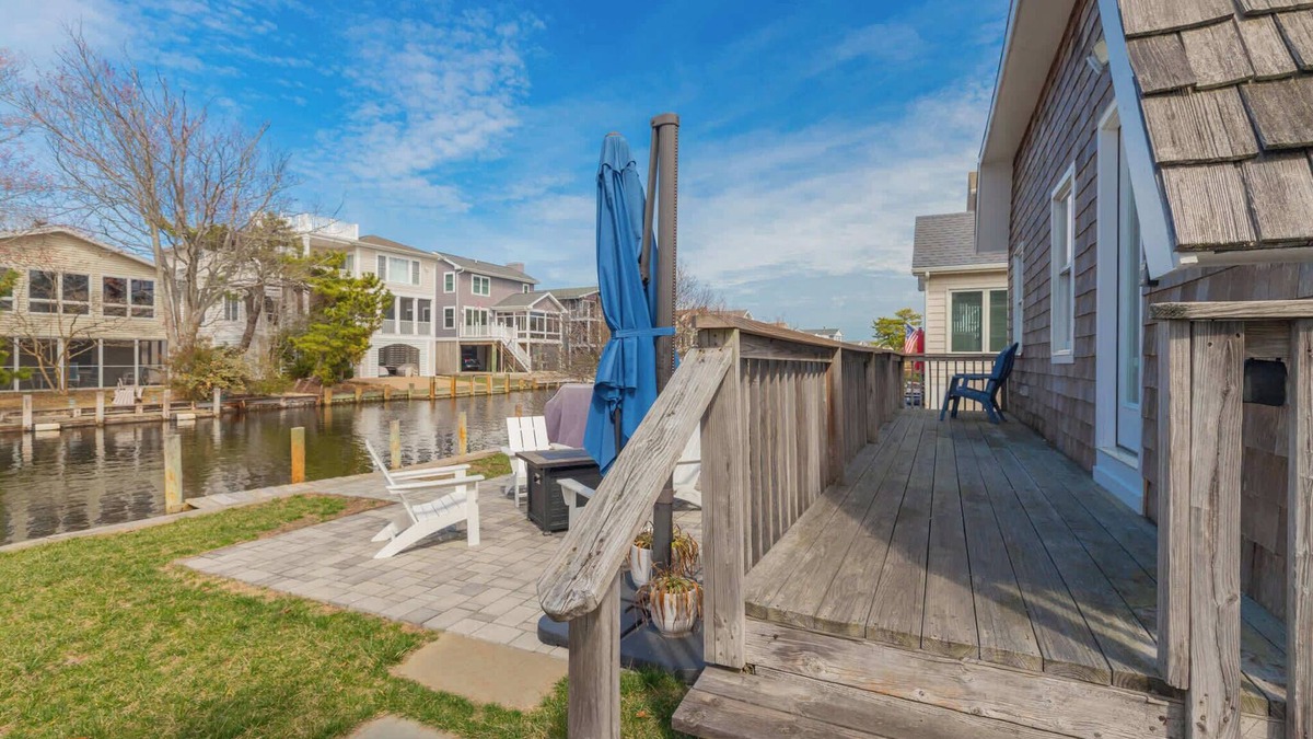 South Bethany Harbor House | Bethany Beach New Castle 4BR 2BA Canal Front Home