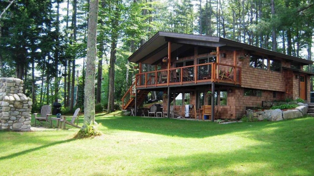 Bryant Pond House | Bethel Maine Waterfront, a Sunday River vacation rental