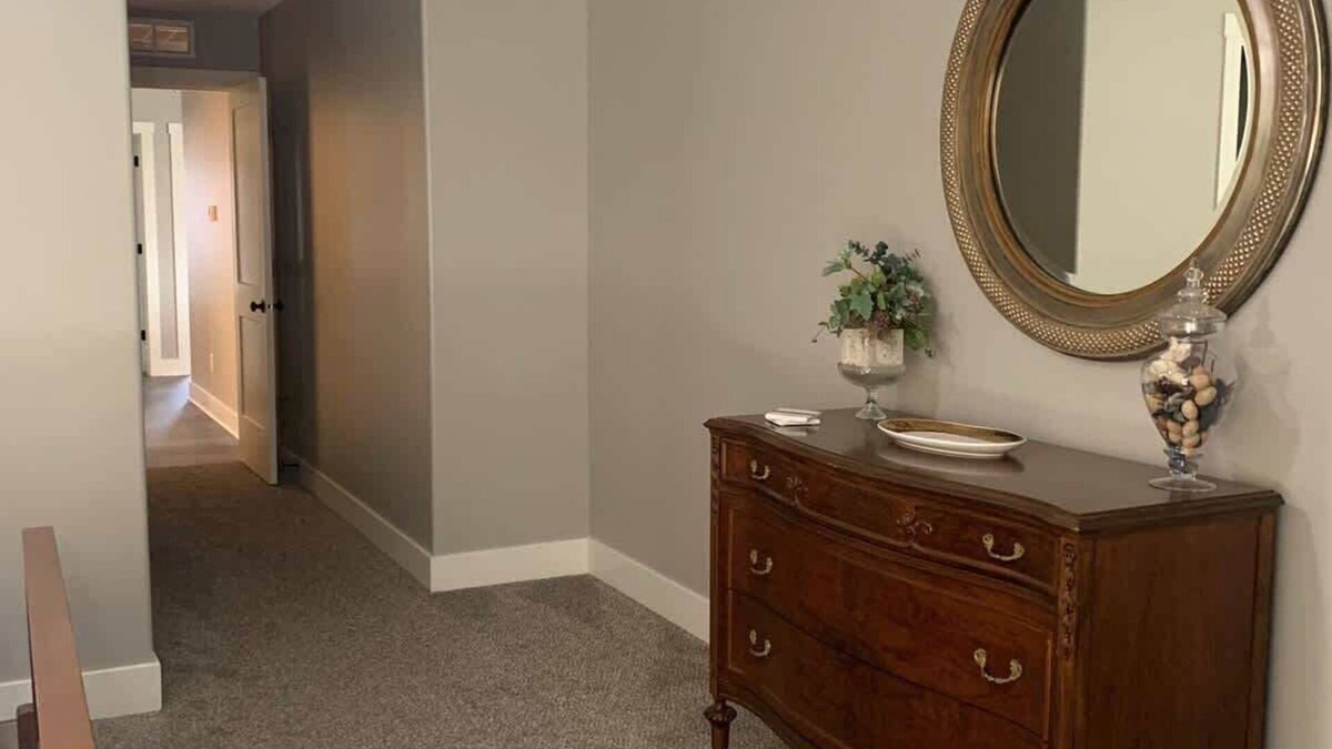 Quad Cities Condo | Bettendorf Condo: Fireplace, King Bed & Family Fun!