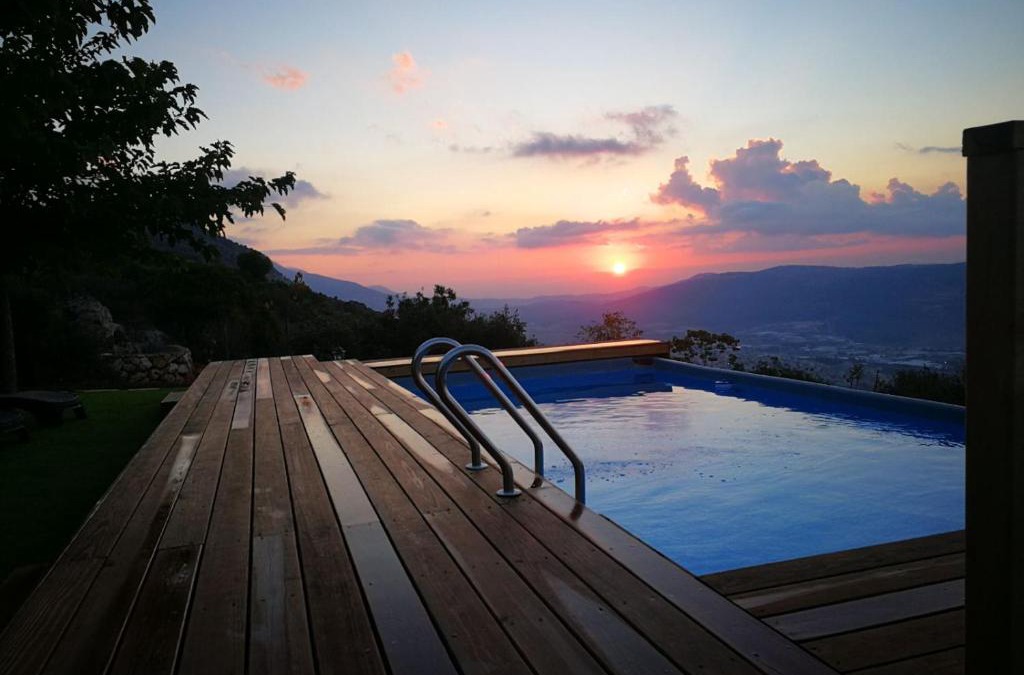 Misgav Cabin | BetweenTheSuns Suites for Couple - Sunset