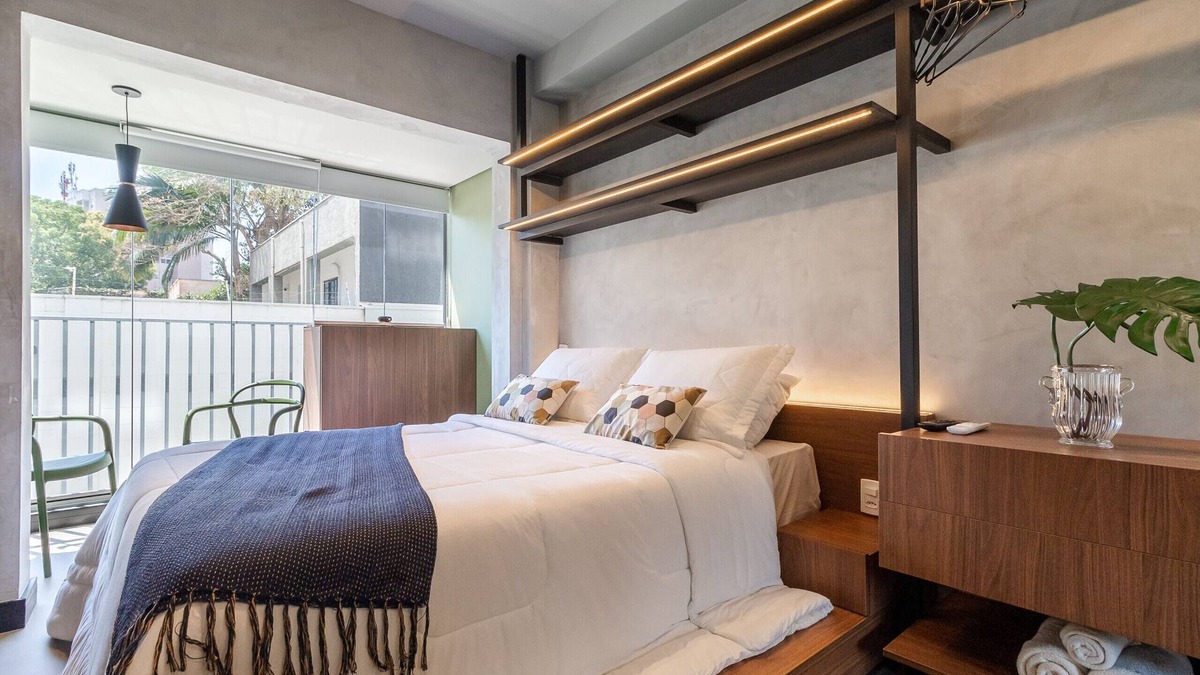Santo Amaro Apartment | BeUrban 107' Brooklin