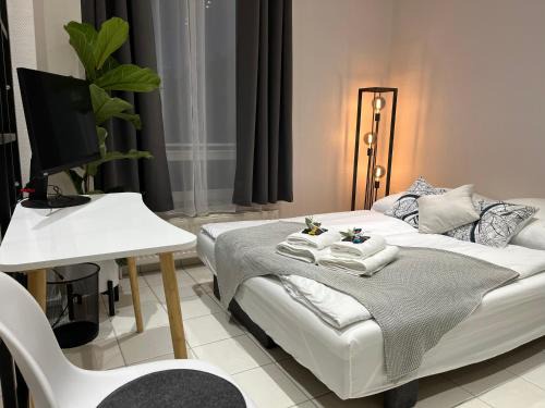 Stockum House | BienveniDUS - self service accommodation - Unterkunft zur Selbstversorgung - Das Messezimmer - Düsseldorf