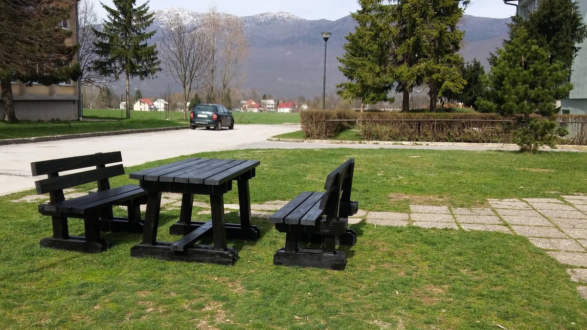 Korenica Condo | Big appartment (80m2) with 2 bedrooms, kitchen,living room,bathroom,balcon