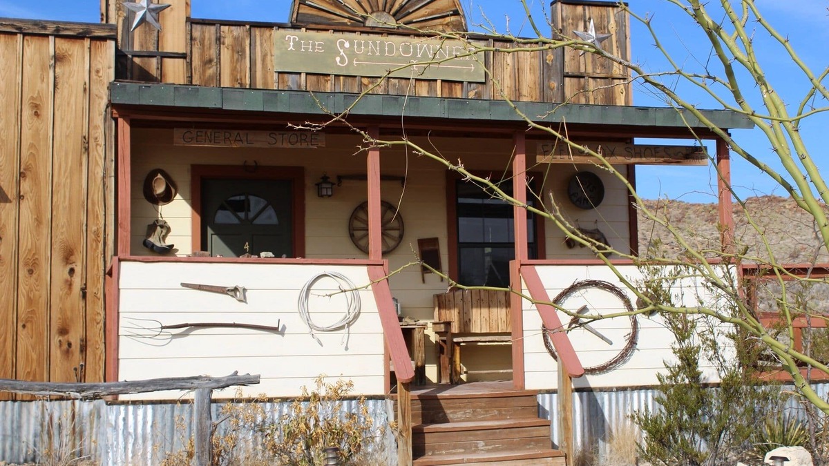 Terlingua Cabin | Big Bend Lodging at Ten Bits Ranch | Room #4 (The General Store)