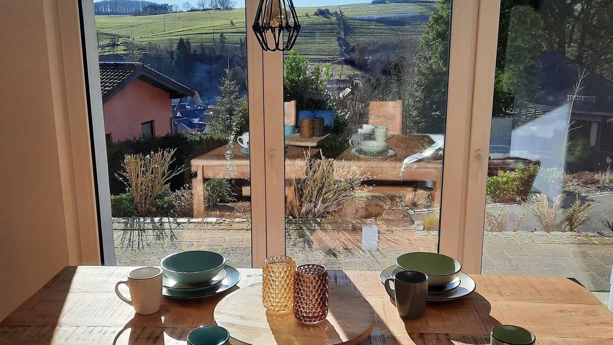 Nettersheim Apartment | Big break in the beautiful Eifel with sauna and fireplace