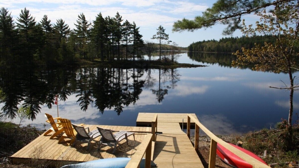 Queens House | Big ground, direktly at the lake, beautiful sunrises, nature pure