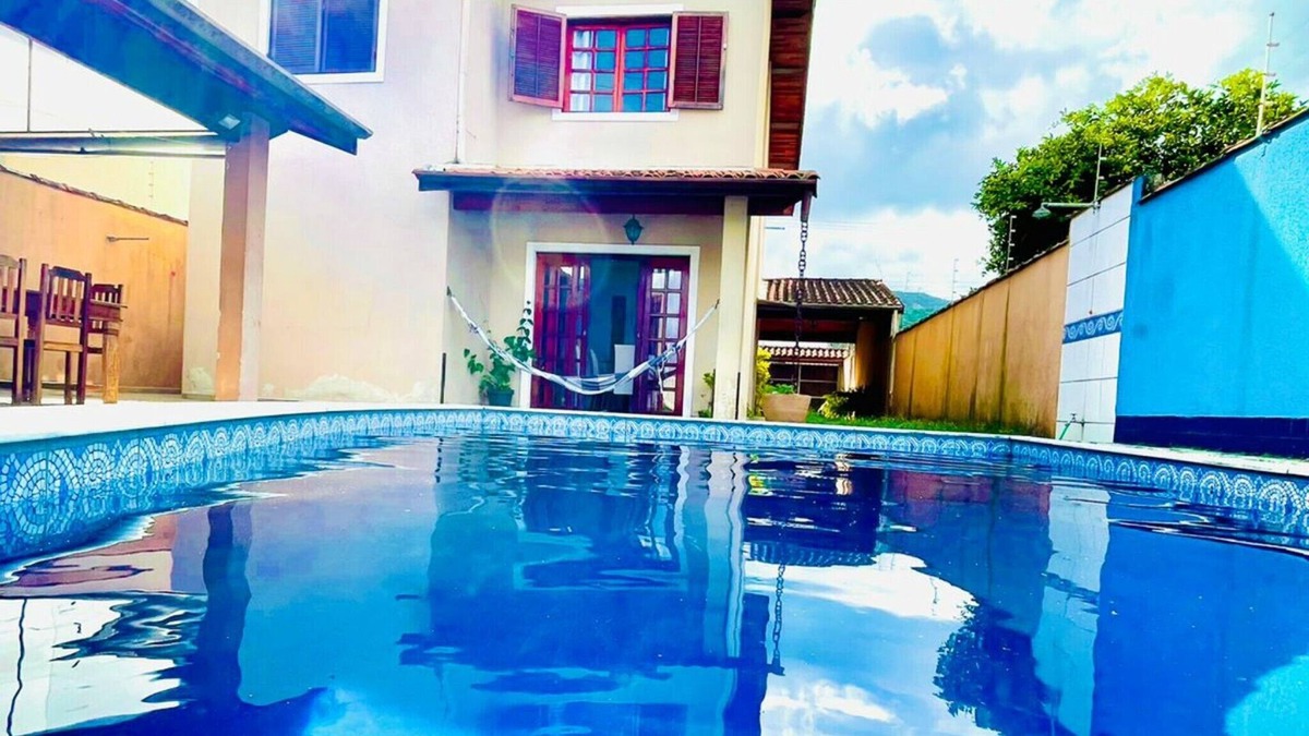 Jardim California House | Big house with pool