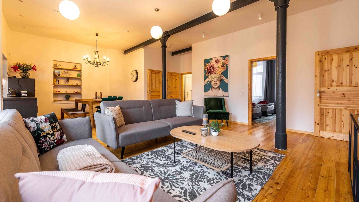 Plagwitz Apartment | Big terrace dream in Little Venice