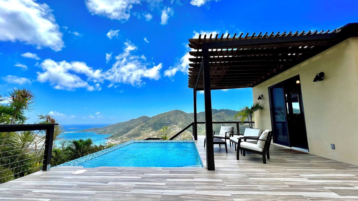 Lower Carolina Villa | Big Views Over the Private Pool from this Simple Modern Getaway