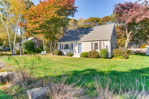 East Falmouth House | Bike to Private Beach Cape Cod Escape with Sunroom