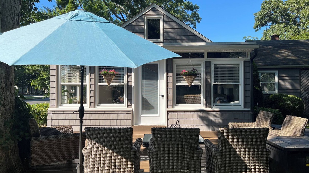 Northfield House | Biking Beach Bungalow 7 minutes from beaches corner lot across from bike path