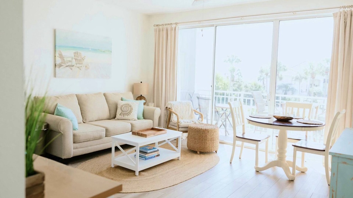 Gulf Place Apartment | Bikini Bottom on 30A - Gulf Place Cabanas Unit 208 - 3 Min Walk to Beach