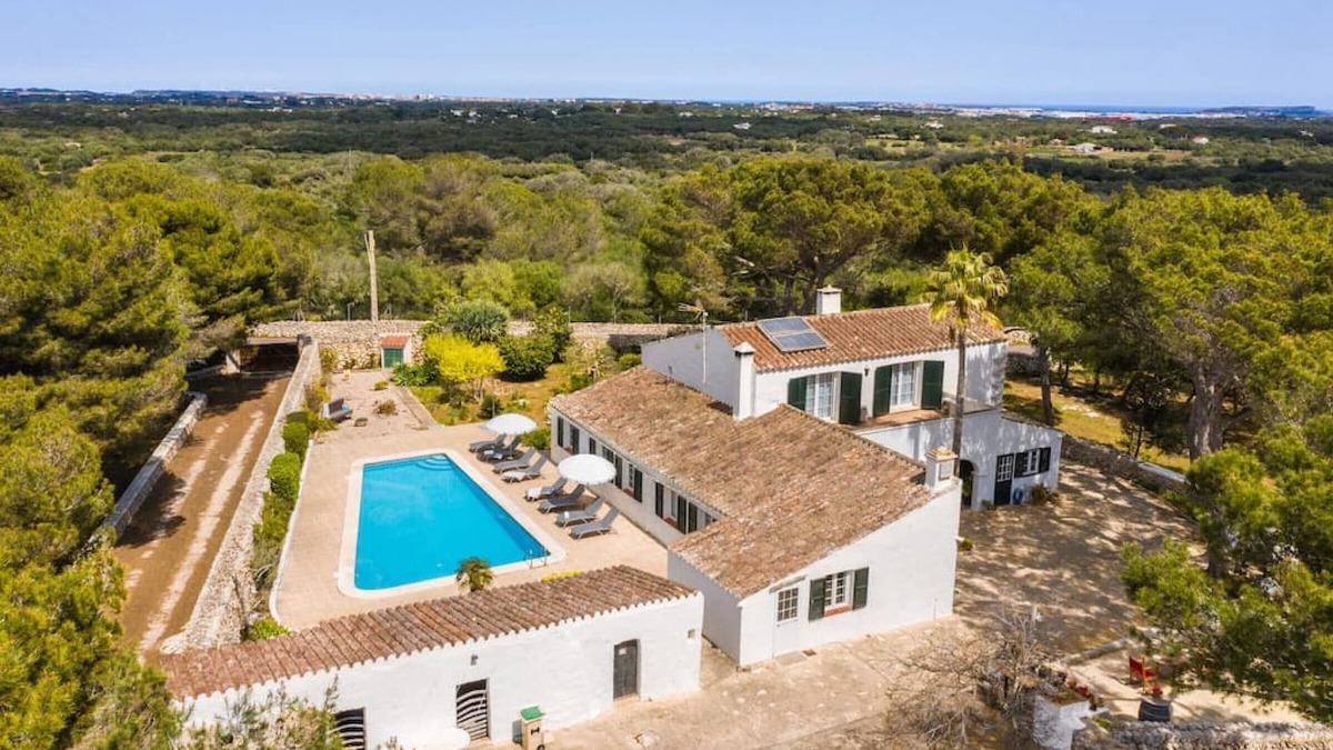 Sant Lluis Villa | Binisafuet Nou. Campo y playa Menorca