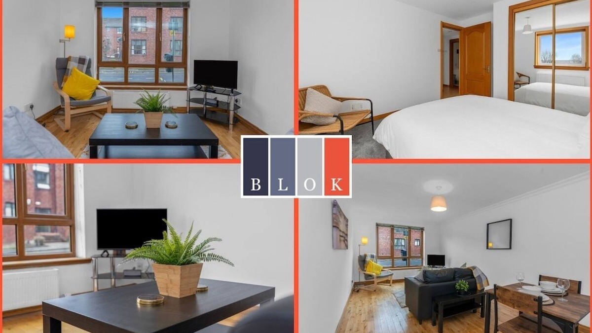 Kirkcaldy Apartment | Binney Apartment - 1 double room