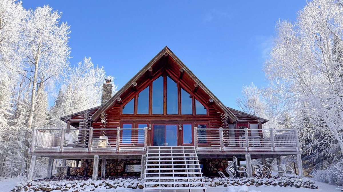 Cornucopia Cabin | Birch Haven | Spectacular Lakefront Log Cabin