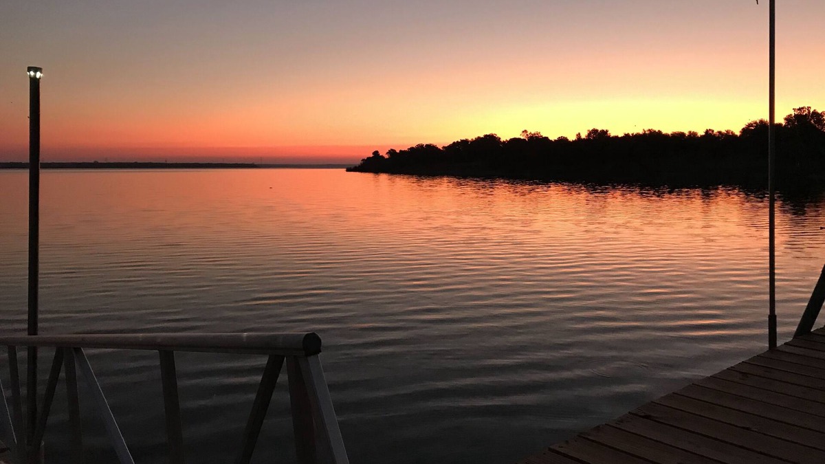 Hallsburg House | Bird's Eye View- Lake Access!