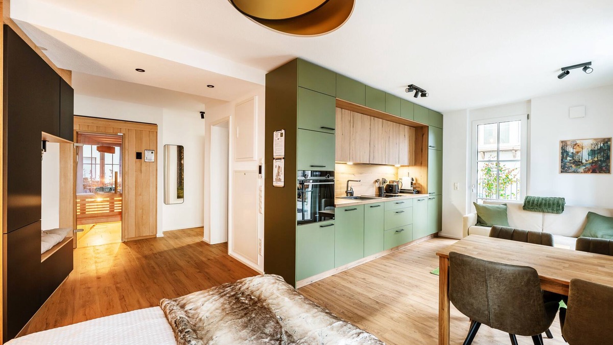 Koenigsfeld im Schwarzwald Apartment | Black Forest Luxury Apartment Waldglück mit Sauna