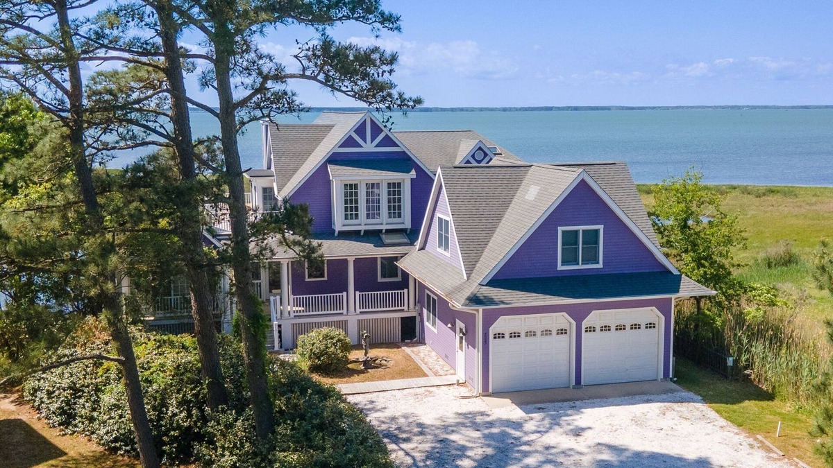 Chincoteague House | Blake's Purple Point - Waterfront splendor!