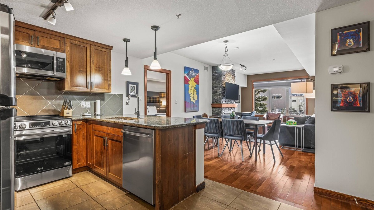 Canmore Apartment | Blissful Mountain Condo - Views & Resort Perks!