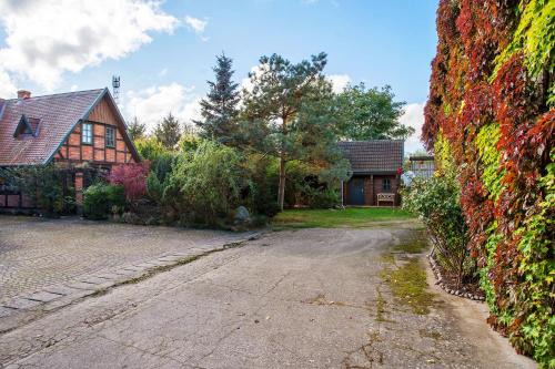 Verchen House | Blockbohlen-Haus auf Hof Verchen